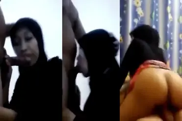 Bokep Jilbab Hitam Bersetubuh Di Ranjang poster